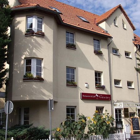 Pension & Cafe Am Kraehenberg Halle  Exteriér fotografie