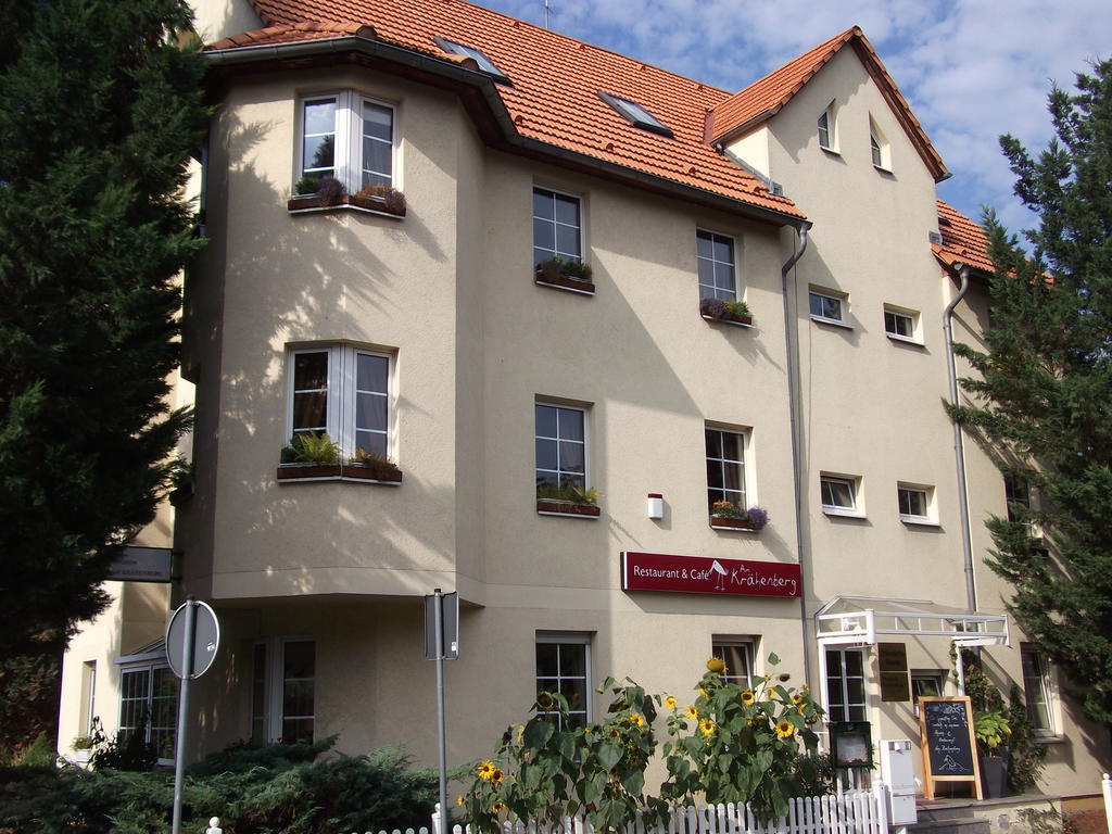 Pension & Cafe Am Kraehenberg Halle  Exteriér fotografie